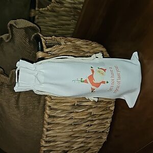 10. Canvas Wine Bag